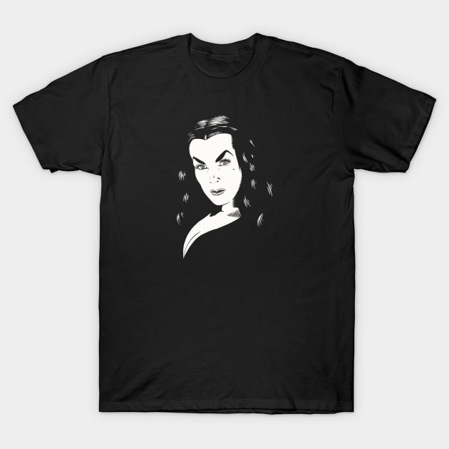 Vampira T-Shirt by @johnnehill